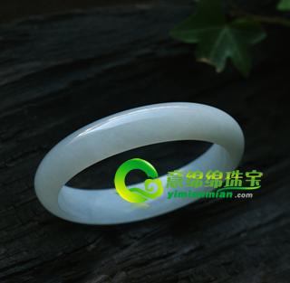 老坑糯種翡翠A貨貴妃玉手鐲52（橢圓型）（特惠）