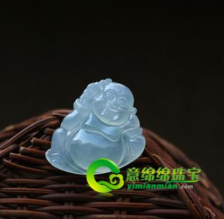 緬甸老坑冰種翡翠A貨玉臥佛掛件（特惠）