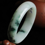 風(fēng)風(fēng)韻韻緬甸老坑天然翡翠A貨手鐲 內(nèi)徑56MM