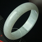 緬甸天然翡翠A貨冰糯種翡翠手鐲 內(nèi)徑57.1mm