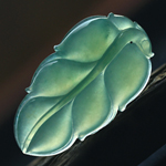 緬甸冰玻璃種天然滿(mǎn)綠翡翠玉石樹(shù)葉吊墜掛件/特惠