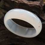 芙蓉葉落飛天然水草瑪瑙 內(nèi)徑56mm
