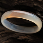 粉妝玉琢天然朝霞瑪瑙手鐲 內(nèi)徑53.8mm